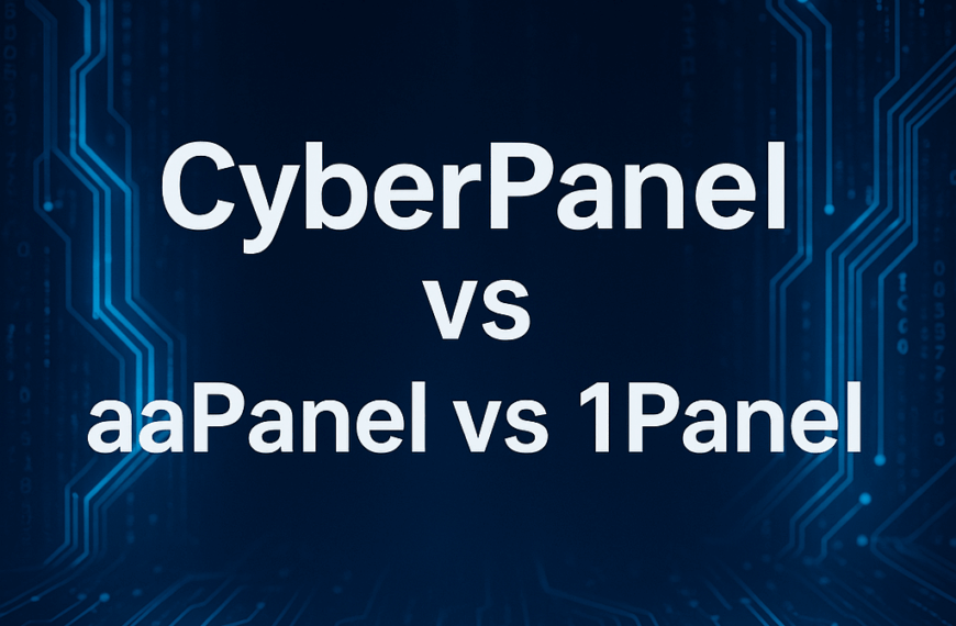 CyberPanel vs aaPanel vs 1Panel：三大主流服务器面板对比，哪个更适合你？