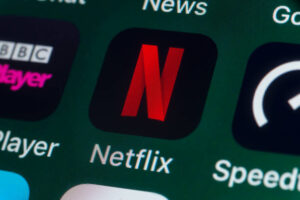 Netflix, surrounded by BBC iPlayer