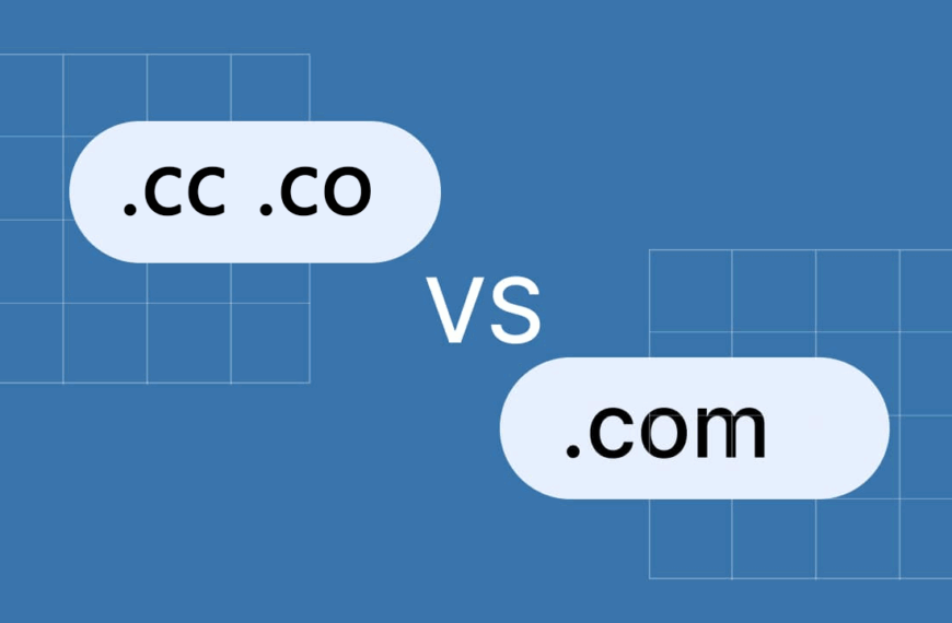 Guide to Choosing Between .com vs .co Domains